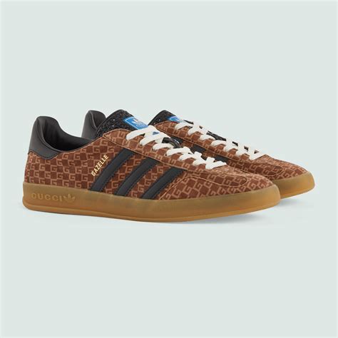 gucci adidas brown